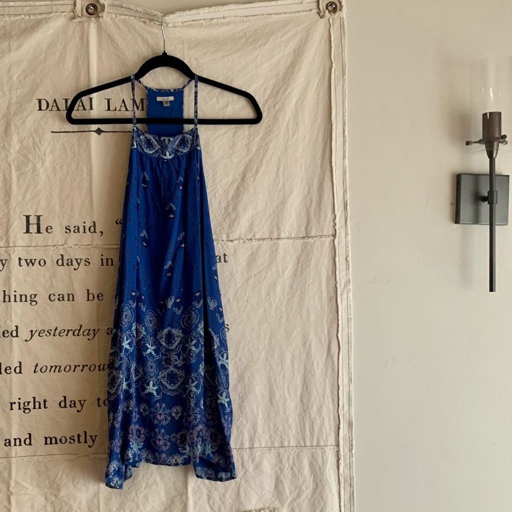 Encote Blue Print Dress / Long Shirt